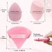 6+6 Professional Makeup Sponge Set - Multicolor Blending Sponges for Loose Powder & Liquid - Portable Soft Face Puffs for Flawless Makeup Application - Buy Online on GoSupps.com