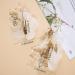 2pcs White Flower Hair Clip with Pearl Wedding Hair Comb - Bridal Hair Accessory for Bride, Bridesmaid, Women, Mother, Girl - Valentine's Day Gift - Buy Online on GoSupps.com