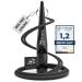 Enero dog whistle - extremely reliable dog training & upbringing - high frequency - far -reaching volume - including a practical converter black