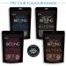 The Biltong Man Droewors Sticks | High Protein Beef Snack | Keto-friendly South African Dried Sausage 250g - Buy Online on GoSupps.com