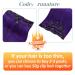 Runature 50cm Purple Clip In Real Hair Extensions - 20 Inch Smooth 70g Violet Hair Clips (5pcs) - Buy Online on GoSupps.com