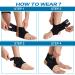 Cotill Ankle Support Brace - Adjustable Compression Wrap for Sprained Ankle - Men Women (S) - Buy Online on GoSupps.com