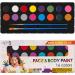 Maydear Oil Based Face Painting Kit - 16 Colors Non-Toxic Paints for Kids & Adults | Safe for Sensitive Skin | Professional Face & Body Paint Palette - Buy Online on GoSupps.com