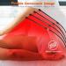 Mojimdo Red Light Therapy Lamp 660nm&850nm Infrared Light with Flexible Gooseneck Arm and Height-Adjustable Stand for Targeted Use on Face Body Knee Back - Ideal for Home Use - Buy Online on GoSupps.com