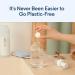 BLUELAND Hand Soap Starter Set Refillable Glass Foaming Hand Soap Dispenser with 4 Refill Tablets Variety Scents - 9 Fl Oz - Pack Of 4 - Buy Online on GoSupps.com