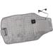 USB Heated Waist Wrap | Adjustable Temperature Fast Heating Insulated Belt for Outdoor Activities - Light Gray - Buy Online on GoSupps.com