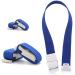 Medicook Tourniquet 5-Pack Emergency Professional Adjustable Elastic Medical Hemostatic Blood First Aid Quick Release Torniquete with Buckle 5-blue
