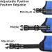 Buy Heele No-Pull Dog Harness & Crockery - Soft Padded Handle Reflective Ideal for Medium Dogs - University Blue - Buy Online on GoSupps.com