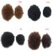 Buy Coolbers Afro Puff Drawstring Ponytail - Small #1B Synthetic Kinky Curly Hair Bun Extensions for International Shipping - Buy Online on GoSupps.com