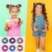 Mermaid Theme Hair Scrunchies - 12 Pack Elastic Hair Bands for Women, VSCO Girl Accessories, Perfect Gifts for Teenage Girls - Buy Online on GoSupps.com