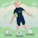 Kids 3mm Neoprene Wetsuit for Boys and Girls - Back Zip  Keep Warm for Cold Water  Ideal for Paddleboarding  Snorkeling  Surfing  and Swimming - Buy Online on GoSupps.com