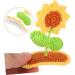 FRCOLOR Flower Clips for Women Decorative Hair Pin Sunflower Hair Clip Aesthetic Hair Accessories Boho Hair Accessories Hair Clips Cute Hair Clip Handmade Accessories Yarn Iron Child - Buy Online on GoSupps.com