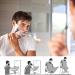 CBRPVT 2 PCS Beard Bib with 4 Suction Cups Beard Catcher Shaving Bib Beard Apron Beard Accessories Beard Hair Catcher for Shaving And Trimming - Buy Online on GoSupps.com