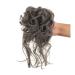 Messy Bun Hair Piece for Women Pieces Curly Chignon Donut Scrunchie for Women Messy Bun Hair Piece Synthetic Tousled Updo Hair Buns Extension Elastic Hair Band Hair Fake Hair Accessories for Women Dimgray