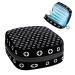 Black White Polka Dot Pattern Sanitary Napkin Storage Bag Feminine Menstrual Cup Pouches Nursing Pad Holder Tampon Bags Portable Period Bag for Women Teen Girls 1Pcs Multi-colored 10
