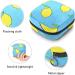 Fruit Lemons Blue Sanitary Napkin Storage Bag - Portable Period Pouch for Women and Girls - Multi-colored - Buy Online on GoSupps.com
