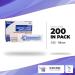 Dukal Cotton Tipped Applicators 3 - Pack of 200 Swabsticks - Sterile 100% Cotton Tip - Single Use Wood Sticks for Medical Applications | 9013-3/200 Pack - Buy Online on GoSupps.com