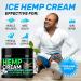 Healthergize Natural Hemp Cream - Extreme Relief with Soothing Mint - Moisturizer for Inflammation, Knees, Back, Joint, Muscle, Nerve Discomfort - Made in USA - Buy Online on GoSupps.com
