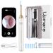 Upmore Ear Wax Removal Tool  Ear Cleaner with Camera 500W Pixel HD  Ear Camera Otoscope with 6 LED Light  Ear Wax Removal kit for iOS Android. White