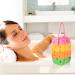 Buy 4-Piece Bathing Sponge Set | Large Massage Shower Sponges for Deep Peeling | Colorful Body Scrubs for Men Women & Adolescents - International Shipping - Buy Online on GoSupps.com