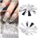 Professional Nail Cutter Kit - 9 Sizes for Acrylic Tips & Easy French Smile Cut | V Shape Edge Trimmer - Buy Online on GoSupps.com