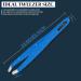 Precision Eyebrow Tweezers Set - 3PCS Slanted Tip for Facial Hair Removal - High Precision Slant Tip Tweezers for Men and Women (Blue/Green) - Buy Online on GoSupps.com