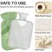 NAANLE Avocado Slice Hot Water Bottle | 1L Transparent Cover | Hand & Foot Warmer | Pain Relief & Heat Therapy - Buy Online on GoSupps.com