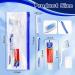 50 Disposable Toothbrushes with Toothpaste Set - Travel Kit with Zip Bag Toothbrush Covers & Floss Picks for Travel Hotels & Homeless Support - Buy Online on GoSupps.com