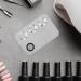 Stainless Steel Makeup Mixing Palette - Metal Foundation Tray for Cosmetics & Nail Art (5.89x3.93 Inch - Buy Online on GoSupps.com