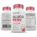 (2 Pack) Gluco Renu 688MG Glyco Support Pills Premium Formula Gluo Renew Glycogen Support Formulated Hawthrone Hibiscus Garlic Junpier Powder Olive Green Tea Extract 120 Capsules 60 Count (Pack of 2) - Buy Online on GoSupps.com