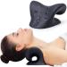 Cozyhealth naked tendon to relieve neck pain neck and shoulder tensioner cervical traction device pillows to relieve the pine pain and muscle relaxation (black)