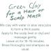 Green Clay Powder for Face Mask Hair & Body - Detox & Purify - 100% Naturel 250g - Excellent pour le visage et les cheveux le traitement des spots le body wrap la d tox bath le soak et le - Buy Online on GoSupps.com