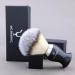 Jag Shaving Men's Shaving Brush - Synthetic Silvertip Ergonomic Black Design for Superior Shaving Experience - Buy Online on GoSupps.com
