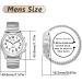Maujoy Atomic English-Speaking Men's Watch for Visually Impaired & Seniors | Large Digits & Self-Adjusting - Style 8 Classic - Buy Online on GoSupps.com