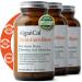 AlgaeCal - Strontium Boost, Natural Trace Mineral Supplement for Bone Density Increases, 680 mg per Serving, Easy To Swallow, Mineral for Bone Health, Dairy & Gluten-Free - NonGMO Veggie Caps - 3 Pack 3 Bottles