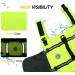 Vivaglory Ripstop Dog Rescue Vest - Enhanced Buoyancy & Visibility for Small to Medium Dogs | Neon Yellow 63-78cm Chest - Buy Online on GoSupps.com