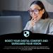 Xfeel Anti Blue Light Glasses - Fit Over Prescription Tortoise Frame for Computer Reading TV Phone & Gaming - Buy Online on GoSupps.com