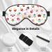 Delicious Cupcakes Print Unisex Eye Mask | Soft Adjustable Sleeping Face Mask for Comfortable Rest - Buy Online on GoSupps.com