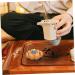 Tovinanna Hand Exercise Platable Lotus Statue - Vintage Woodwork Decor for Meditation & B rodecoration - Small Rosenholz Turntable Decoration - Buy Online on GoSupps.com
