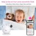 iBaby M8 2K Smart Baby Monitor with 355 Pan, 110 Tilt, 2-Way Talk, Video, Moonlight Projector, Temperature/Humidity Alerts - iOS/Android - Motion and Crying Alerts - Buy Online on GoSupps.com