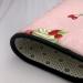 Flannel Carpet Cherry Cake Pattern 60 x 39 in Non-Slip Durable Suitable for Living Room and Office Bedroom - Buy Online on GoSupps.com