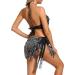 Women's Black Sequins Belly Dance Halter Top Bra with Coins - Halloween Rave Costume One Size - Buy Online on GoSupps.com