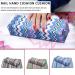 Tovmekdjn 1Set Nail Art Hand Pillow Cushion Manicure Care Salon Cushion Pad Nail Arm Rest Pillow Nail Art Tool Blue - Buy Online on GoSupps.com