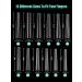 Deciniee 504Pcs XXXL Clear False Nails - Extra Long 3XL No C Curve Coffin Acrylic Nails - Professional Nail Extension Kit for Manicure DIY Nail Art - Buy Online on GoSupps.com