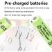 1.2V 700mAh NiMH Rechargeable AA Batteries - 12 Pack for Outdoor Solar Lights Garden String Lights & Pathway Lights | Eco-Friendly Power Solution - Buy Online on GoSupps.com