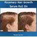 Rosmarin-Haarwachstumsserum roll on s rum naturel l'huile de romarin favorise la croissance et renforce les cheveux Anti-Haarausfall-Roller pour hommes et femmes (6pcs) - Buy Online on GoSupps.com