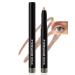 Cream Eyeshadow Stick Eyeliner Multi-Use Brightener Eyeshadow Pencil Waterproof Long Lasting Eye Shadow Stick Blonde Matte & Shimmer Finish Smooth Crease-proof Buildable Eyeshadow with Sharpener-02#