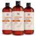 Soapbox Body Wash Coconut Milk & Sandalwood - Moisturizing Body Wash Cleanser w/Aloe Vera & Shea Butter | Paraben Free Gluten Free Cruelty Free & Vegan Body Wash 16oz Bottles (Pack of 3)