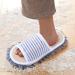 Buy Healifty Women's Grey Cloth Slippers - Comfy & Stylish Floor Shoes for International Shipping - Buy Online on GoSupps.com
