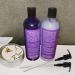 Natural Riches Purple Shampoo & Conditioner Set - Sulfate-Free for Silver, Blonde & Platinum Hair - Removes Yellow Brass Tones - 32 fl oz - Salon Grade - Buy Online on GoSupps.com